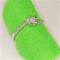 Anello Vidali Gioielli Donna in Oro bianco Diamante ANOR-64-34 - ANOR-64-34